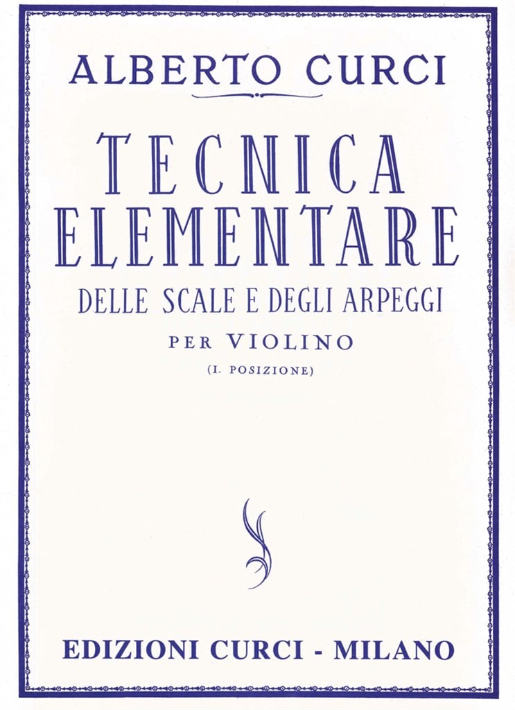 Tecnica Elementare Delle Scale E Degli Arpeggi